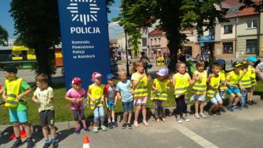 Dzień Dziecka na Komendzie Powiatowej Policji w Końskich